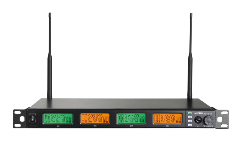 Четырехканальный UHF приёмник Mipro ACT-545 (Dante)